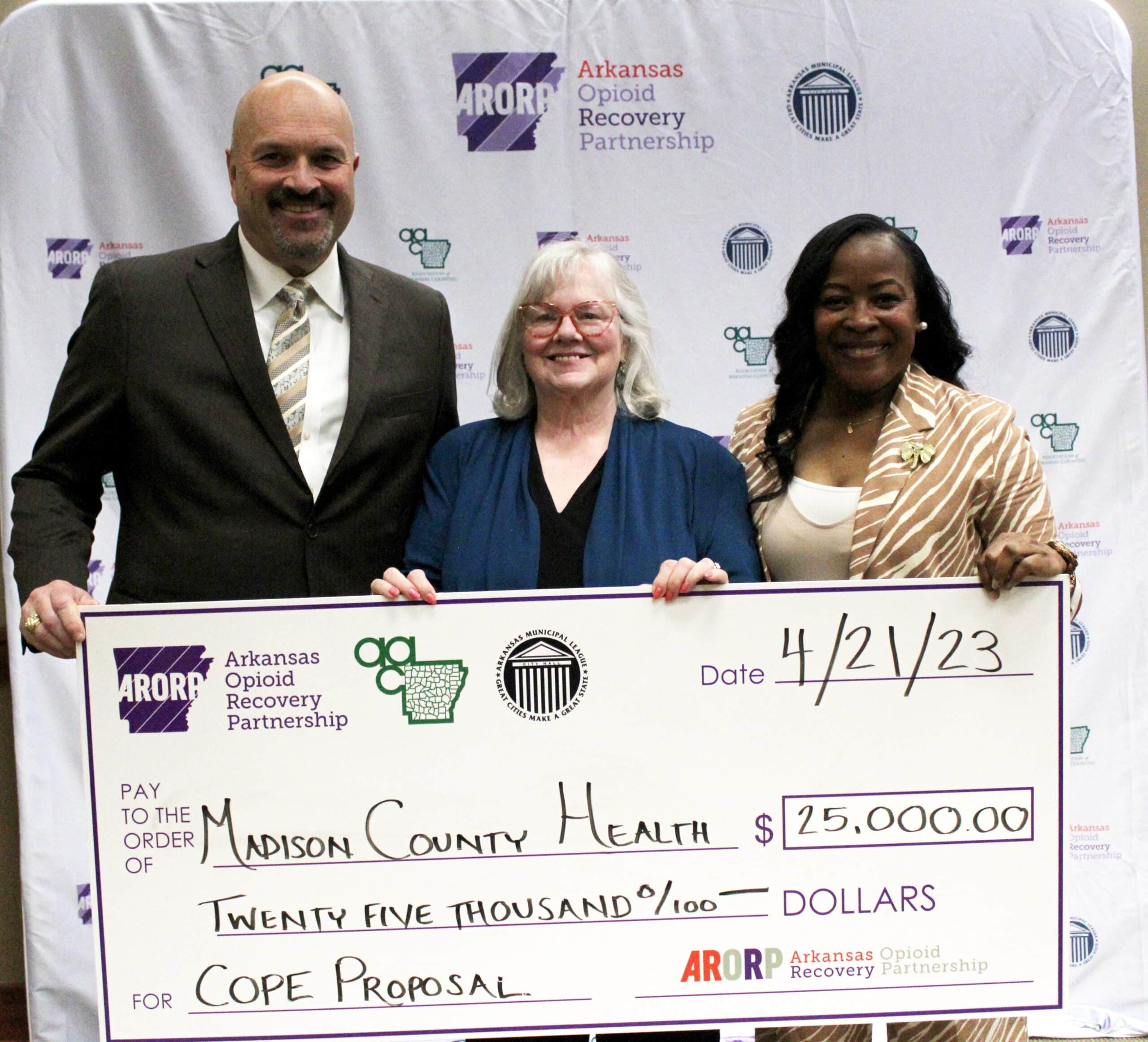 Madison County Health Coalition COPE Arkansas Opioid Recovery Partnership
