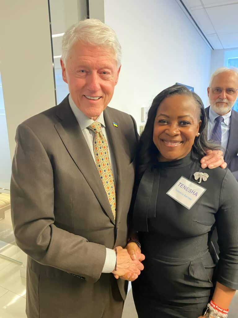 ARORP Deputy Director with Bill Clinton